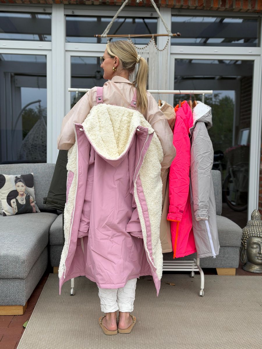 Zwillingsherz Oversize Windmantel "Teddy"