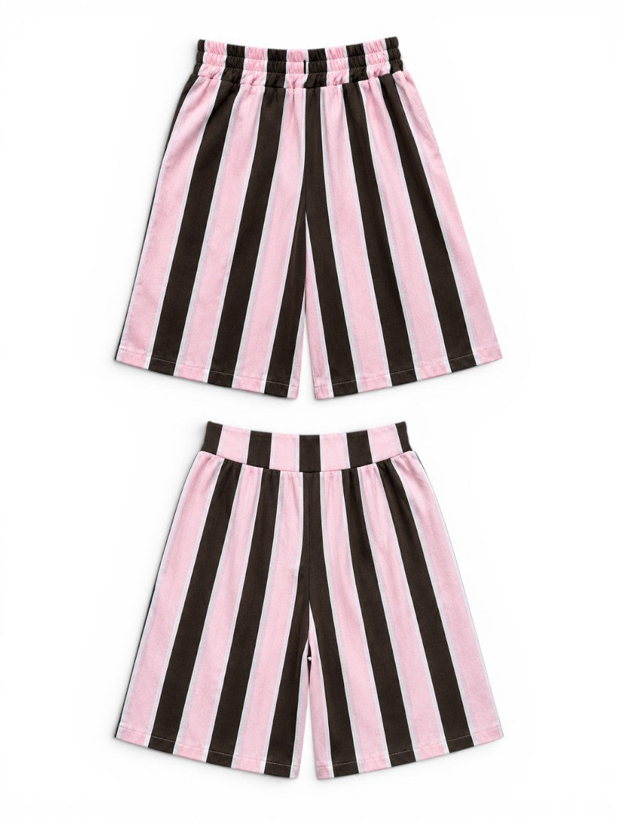 Kurze leichte Sommerhose "stripes"