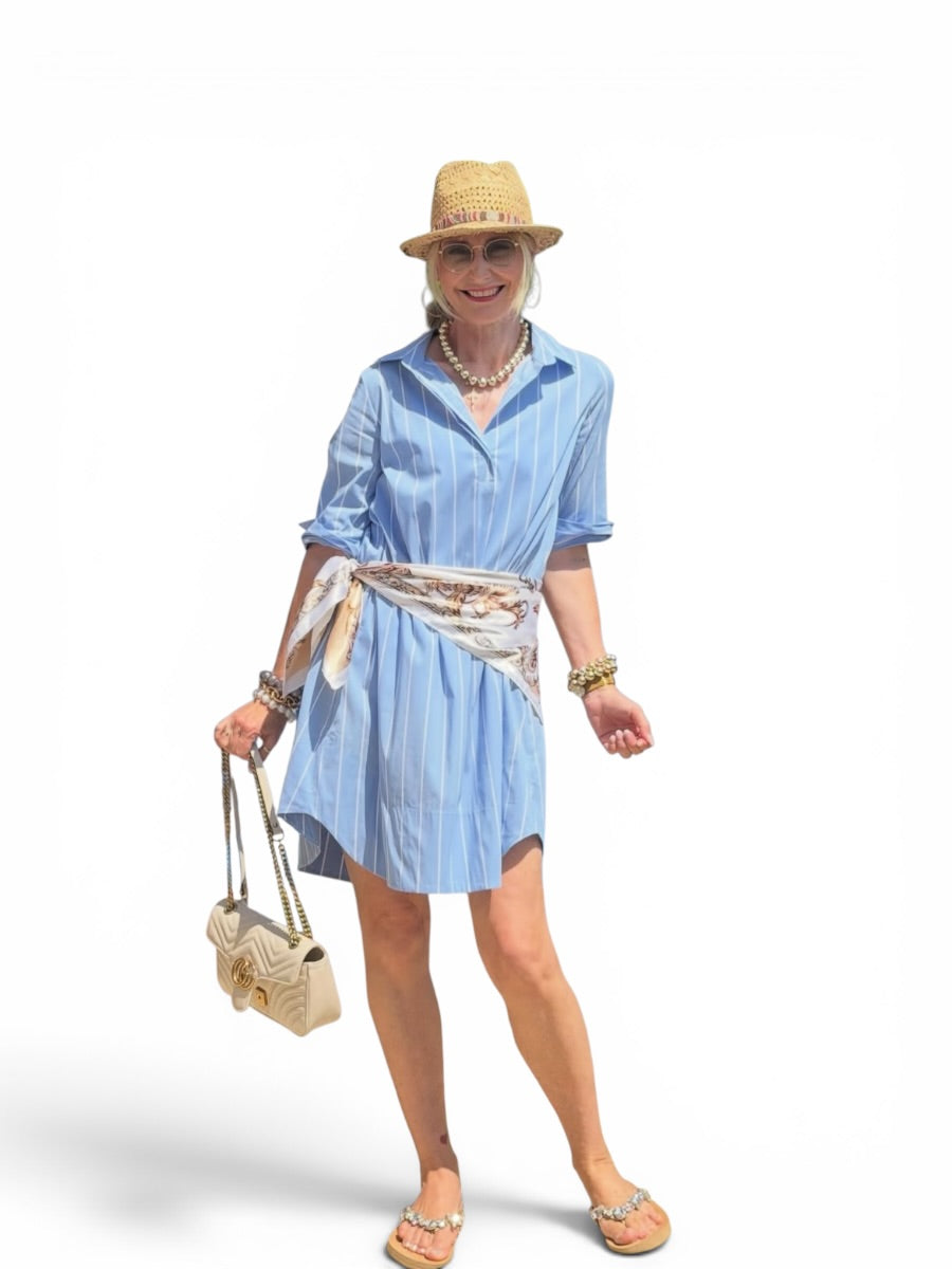 Blusen- Kleid