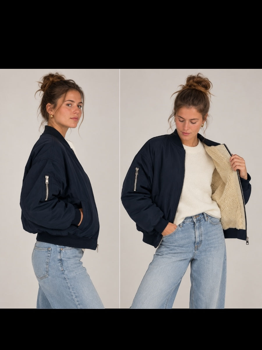Teddy Bomberjacke