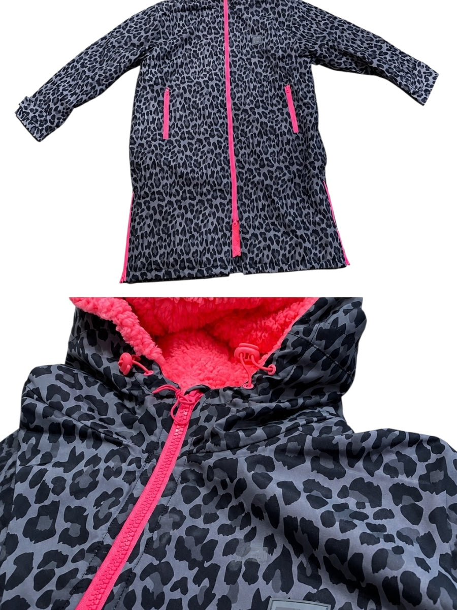 Zwillingsherz Oversize Windmantel mit Teddyfutter