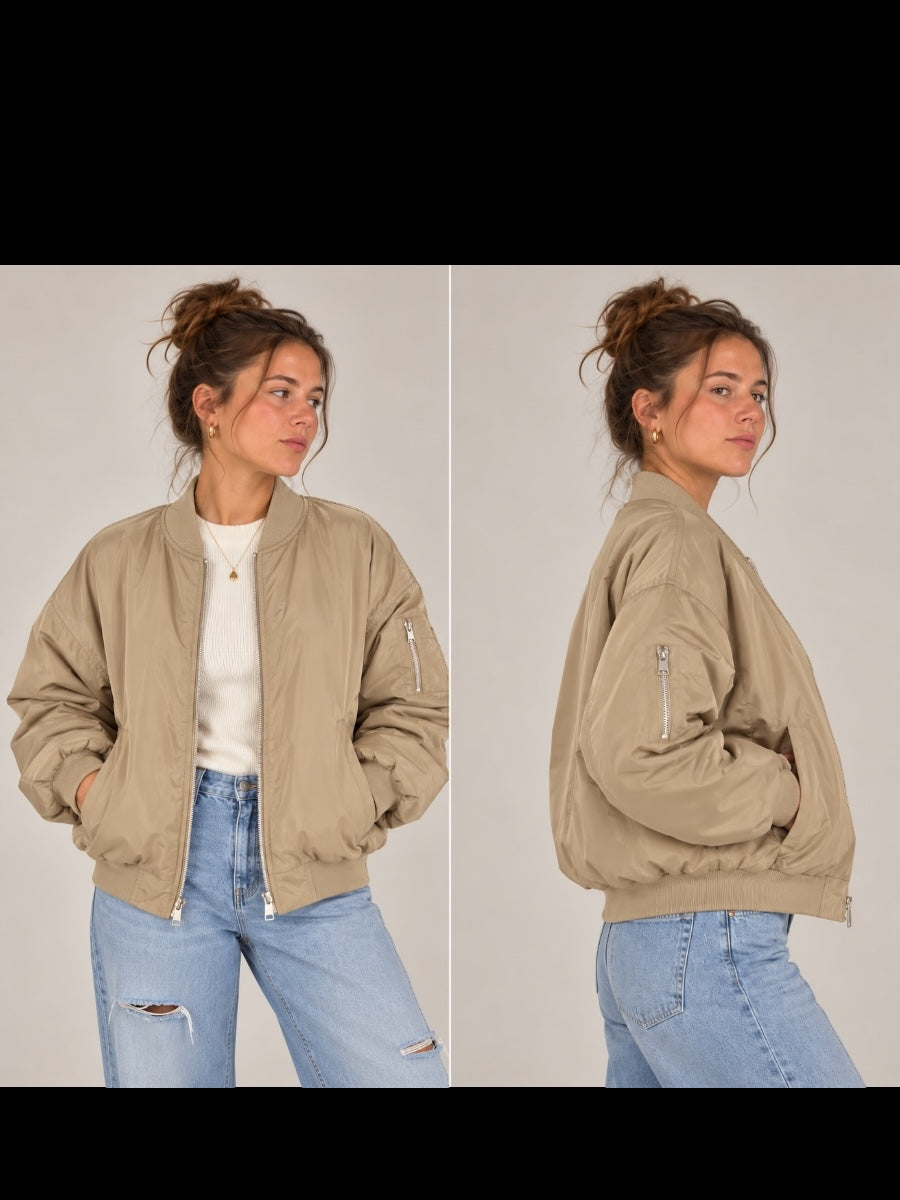 Teddy Bomberjacke