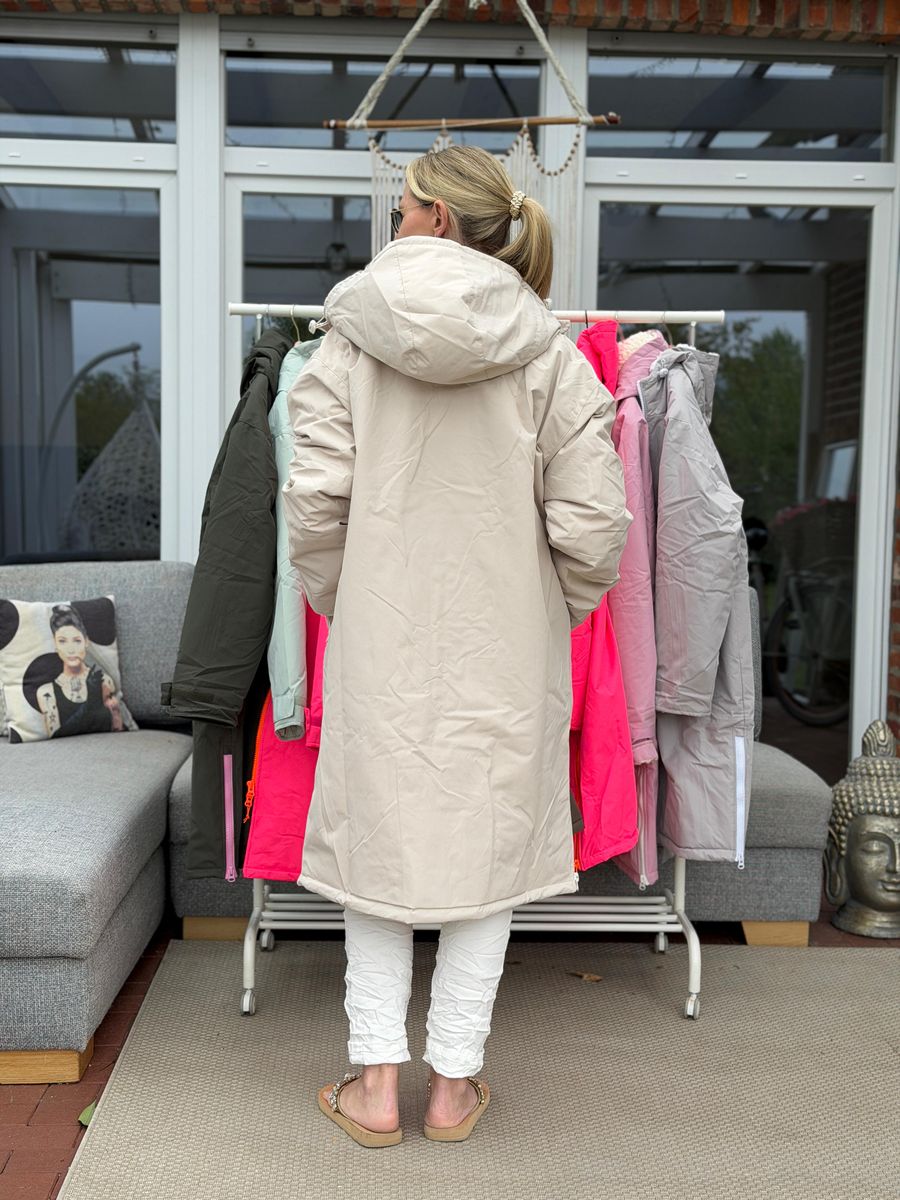 Zwillingsherz Oversize Windmantel "Teddy"