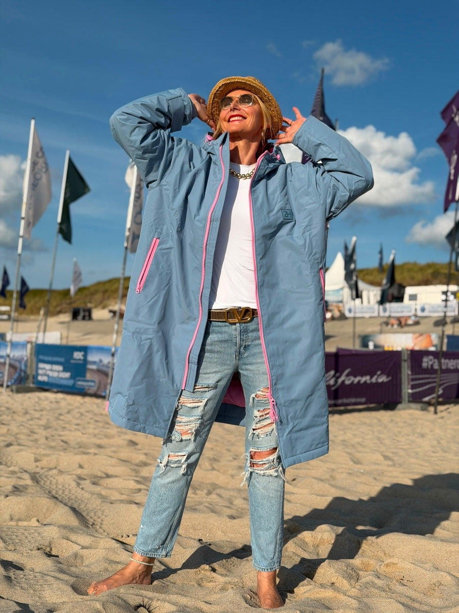 Zwillingsherz Oversize Windmantel "Summer"