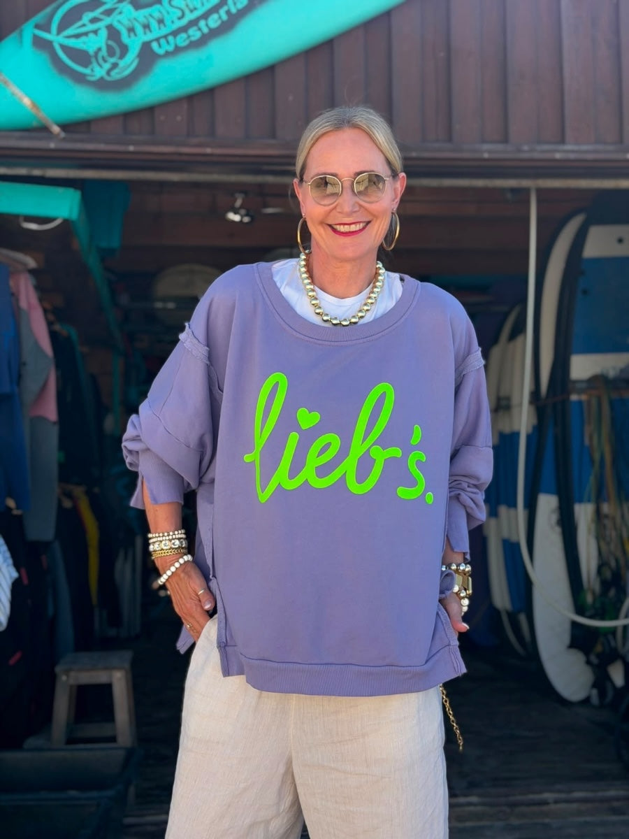 Sweatshirt "liebs"