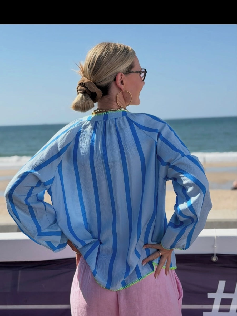 Leichte Bluse "Streifen"
